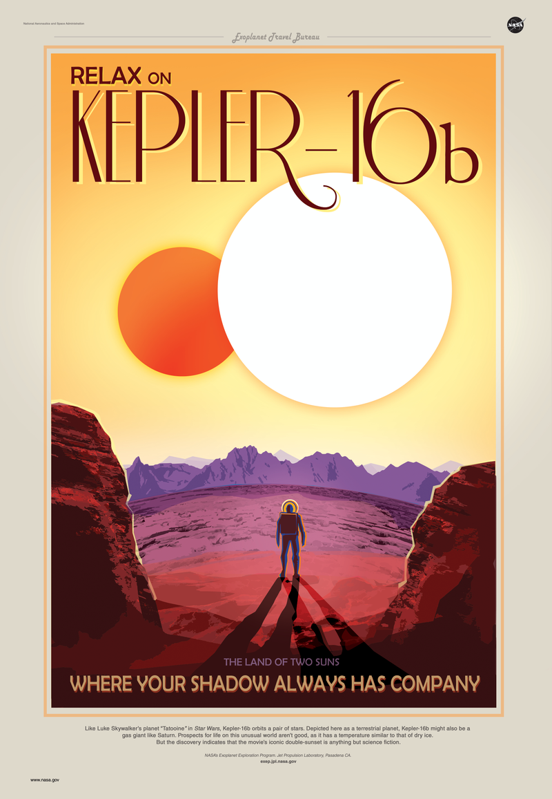 Illustration for article titled NASA's Exoplanet Travel Posters Have Us Planning Our Space Vacation